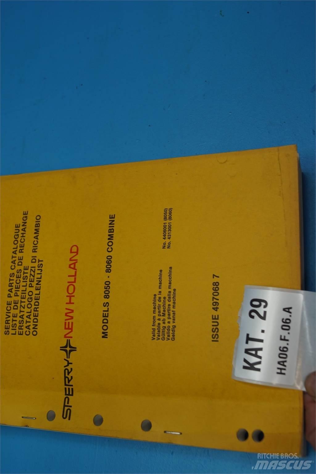 New Holland 8050 Other farming machines
