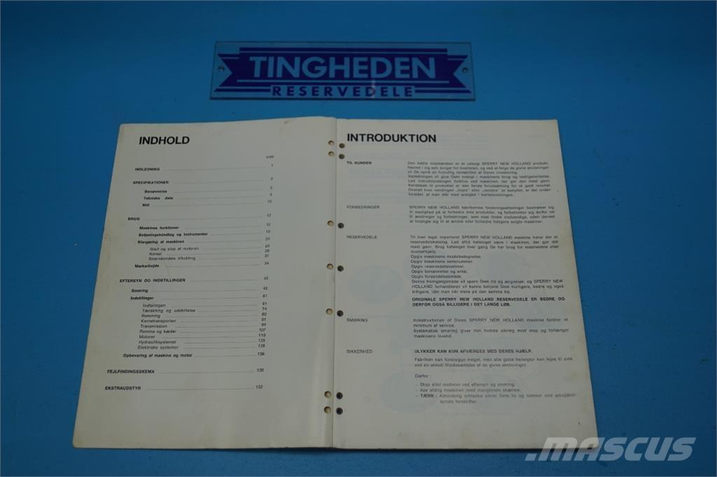 New Holland 8080 Other farming machines