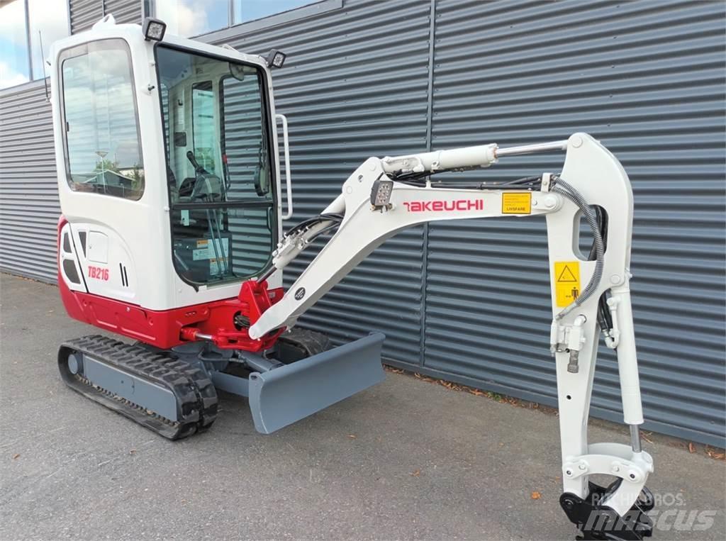 Takeuchi tb216 Mini excavators < 7t