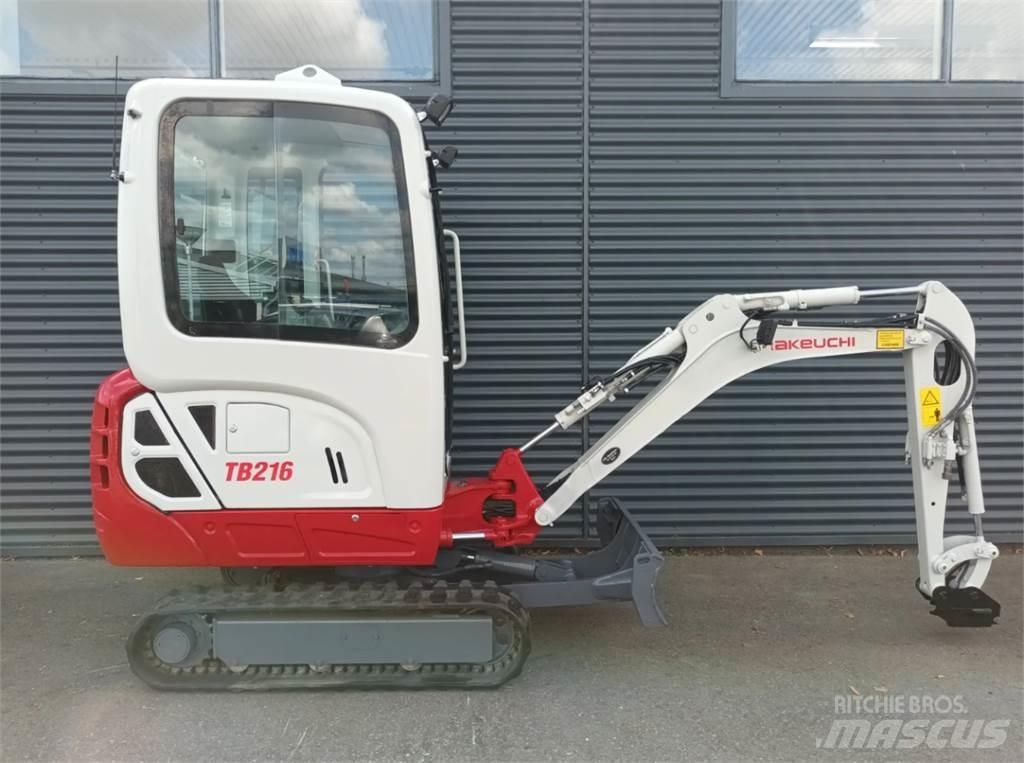 Takeuchi tb216 Mini excavators < 7t