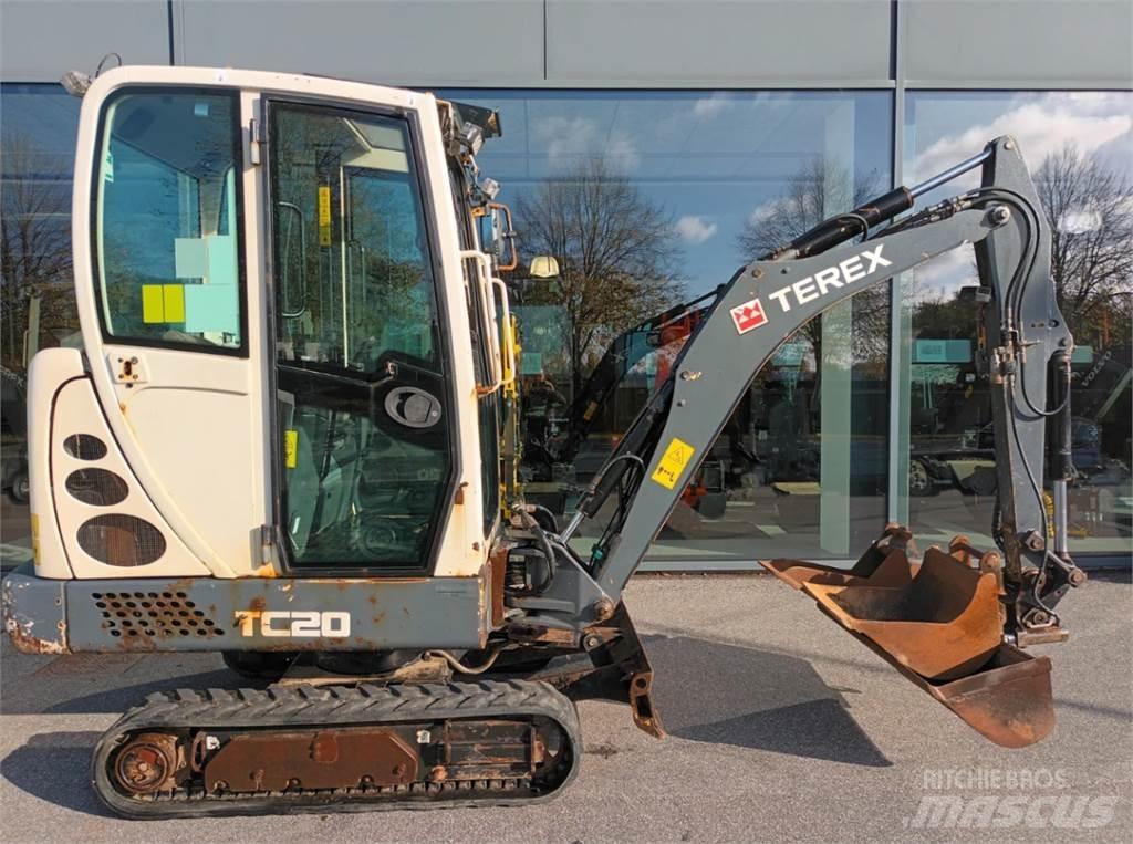 Terex tc20 Mini excavators < 7t