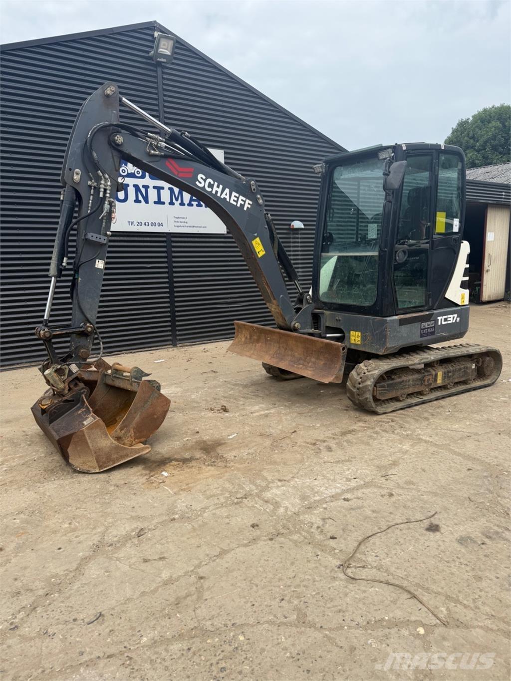Terex TC37 Mini excavators < 7t
