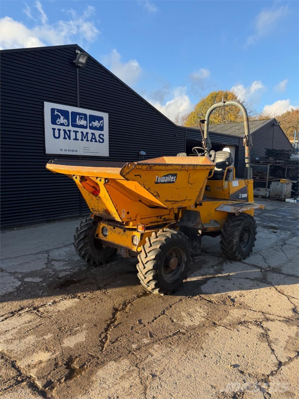 Thwaites 3 tons Site dumpers