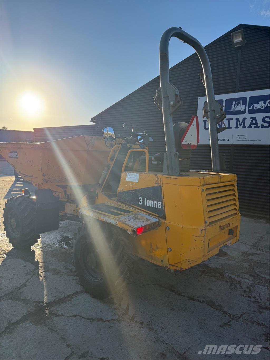 Thwaites 3 tons Site dumpers