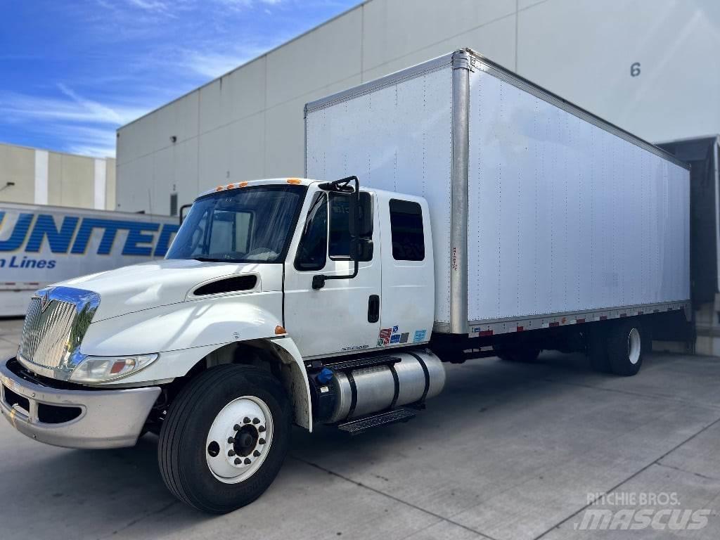 International 4300 Van Body Trucks