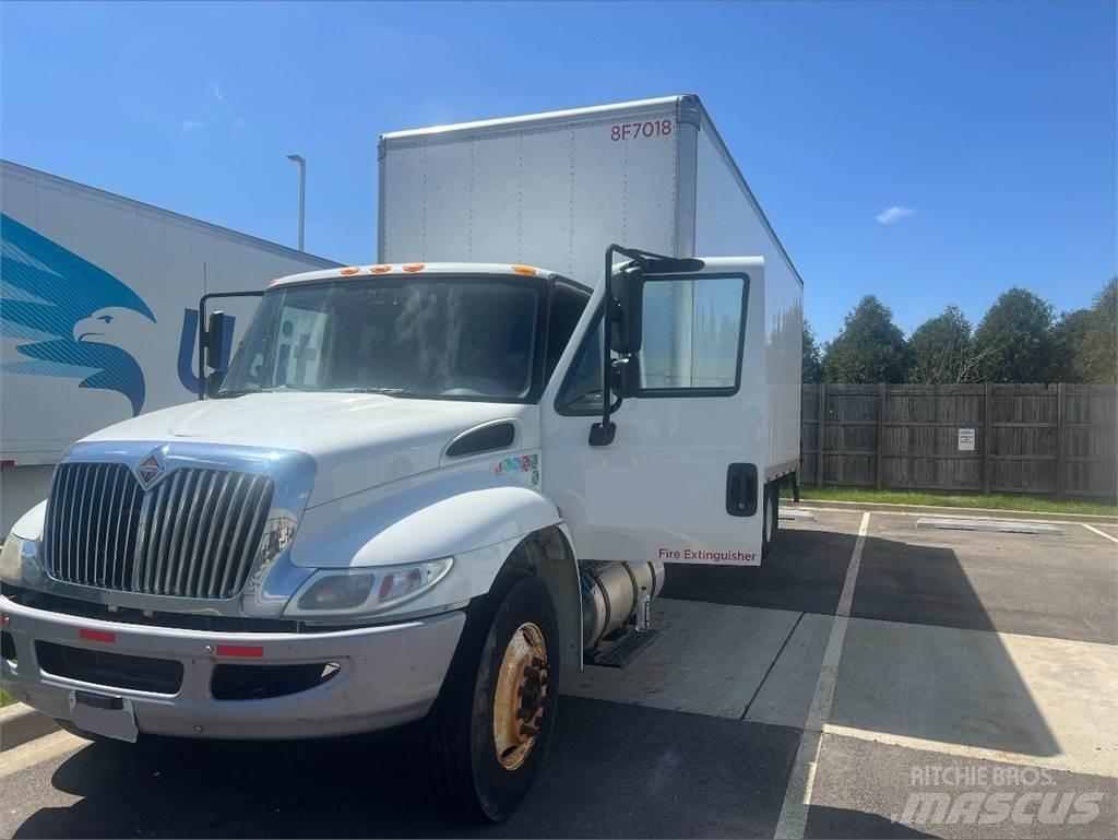 International 4300 Van Body Trucks