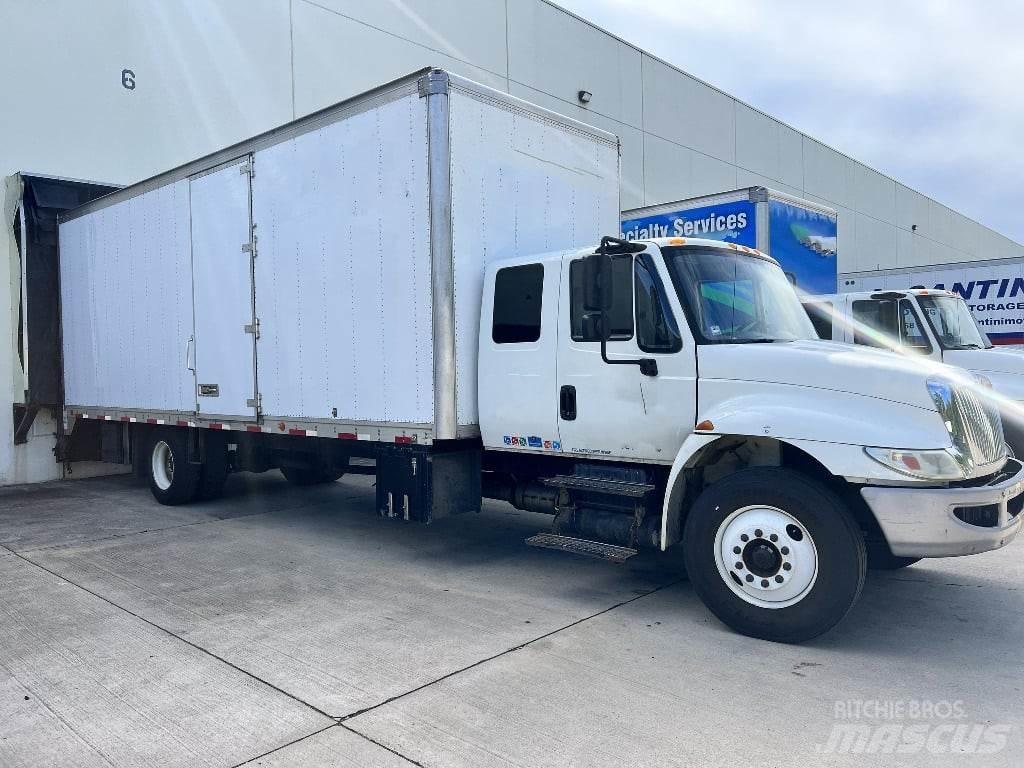 International 4300 Van Body Trucks