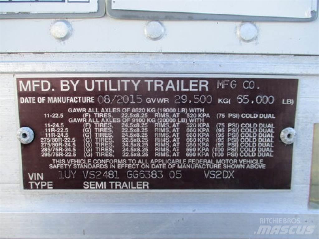 Utility VS2DX 48' Van Body Trailers