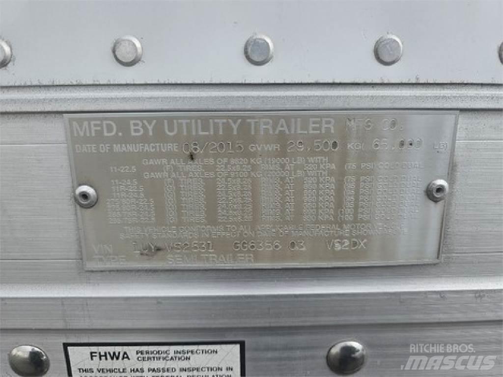 Utility VS2DX 53' Van Body Trailers