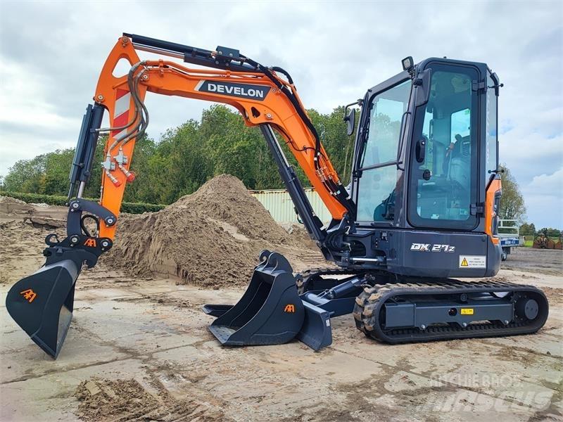 Develon DX27z-7 Mini excavators < 7t