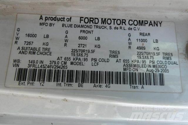 Ford LCF Van Body Trucks