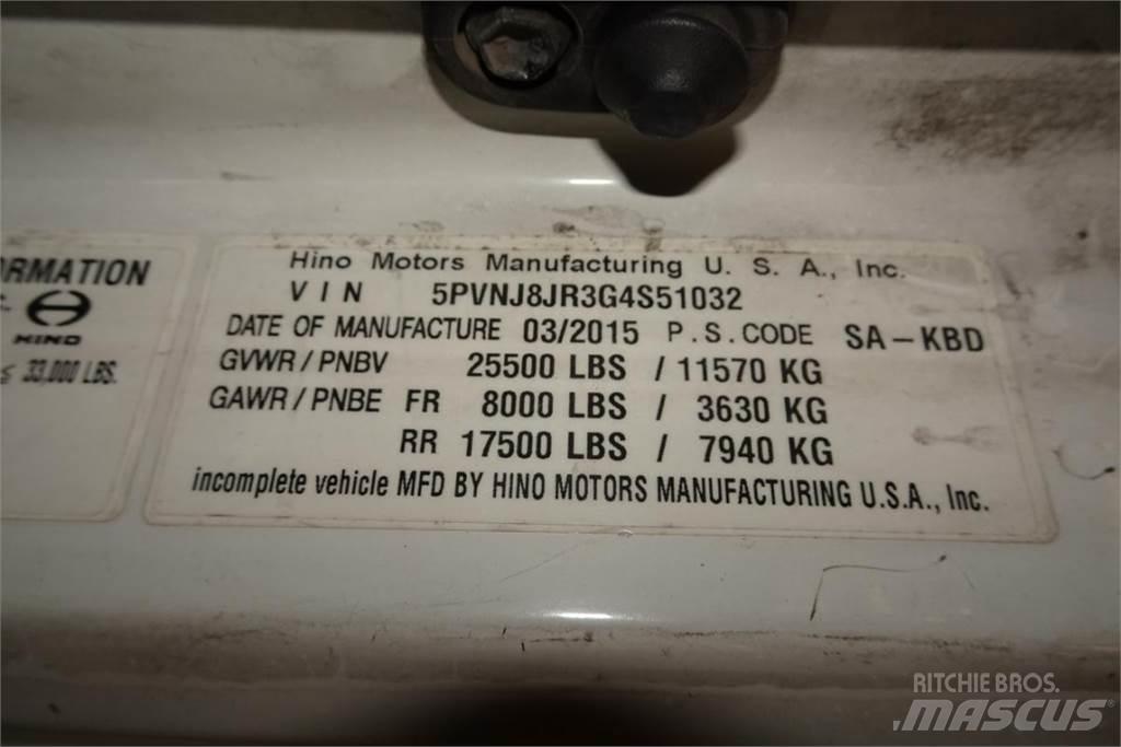 Hino 258 Van Body Trucks