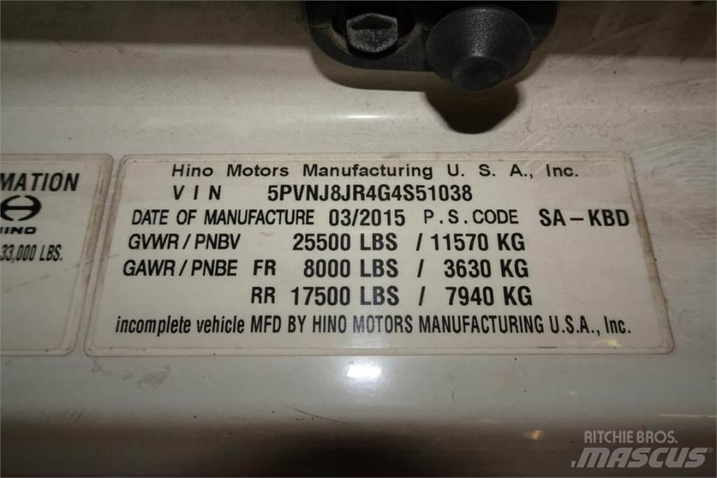 Hino 258 Van Body Trucks
