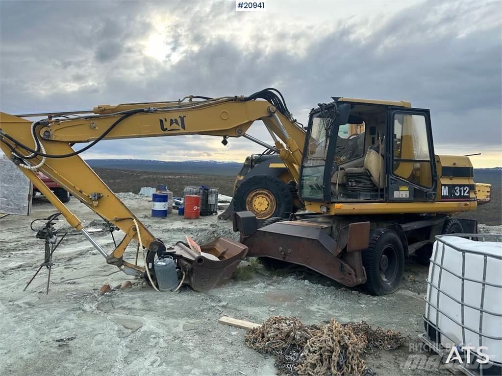 CAT 312 Wheeled excavators