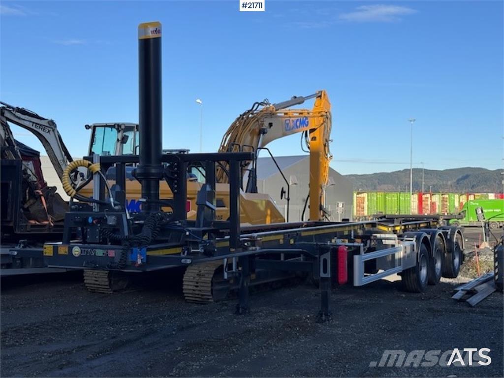 Invepe Containersemi Containerframe/Skiploader semi-trailers