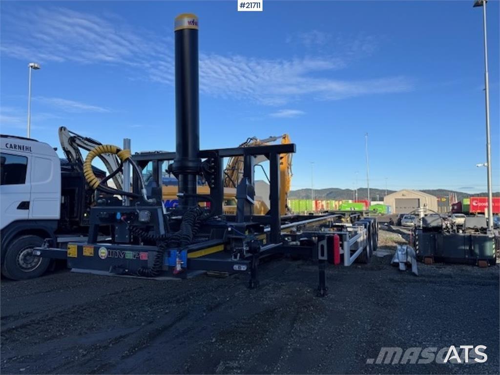 Invepe Containersemi Containerframe/Skiploader semi-trailers