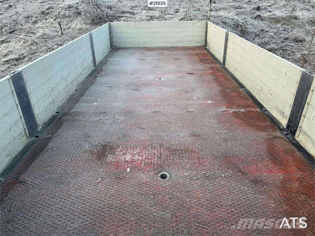 Maur 1-Axle Trailer Flatbed/Dropside trailers