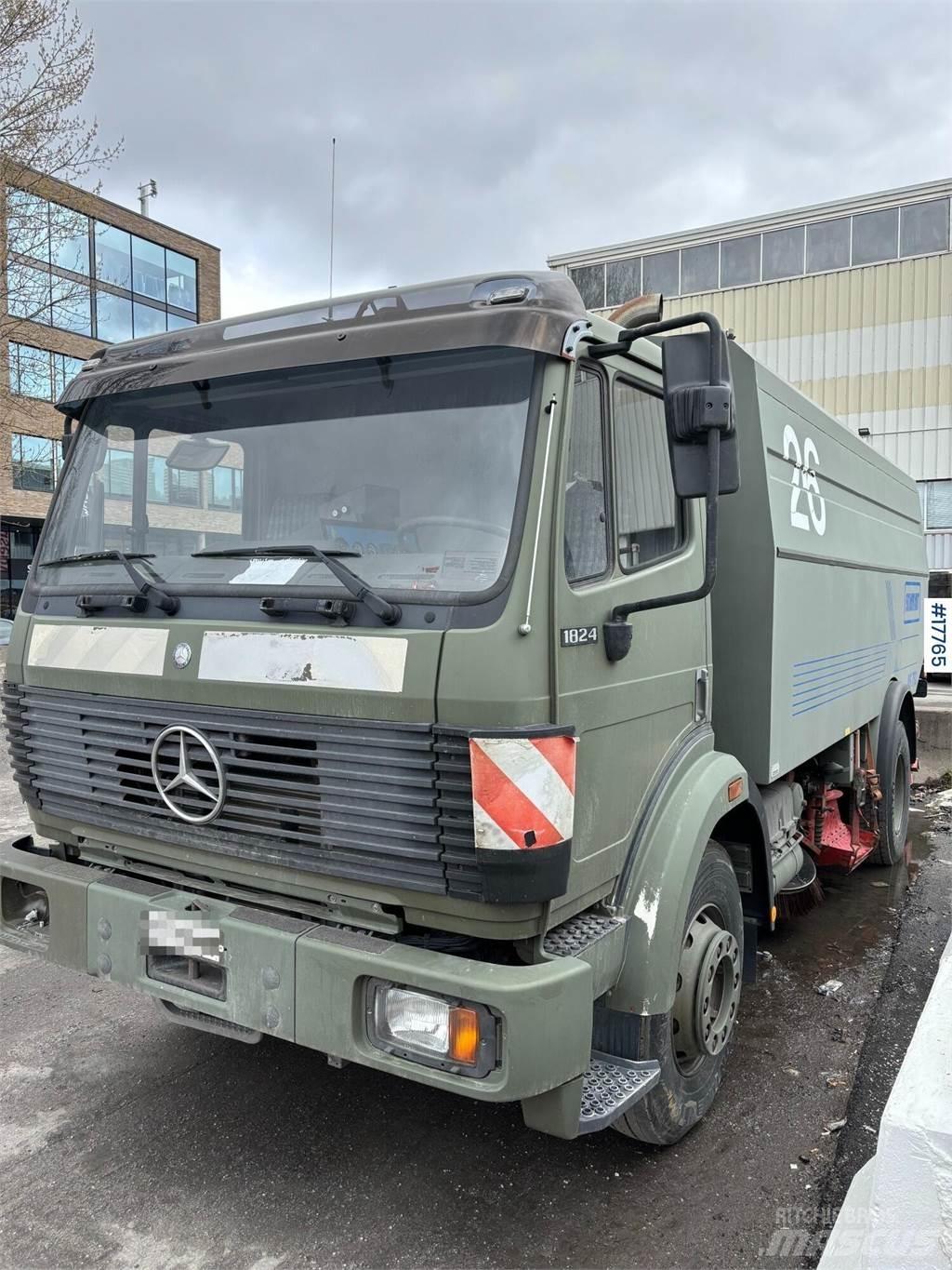 Mercedes-Benz 1824 Sweeper trucks