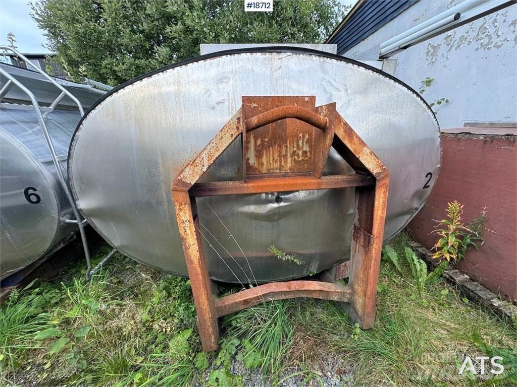  Tank on hook frame. Other components