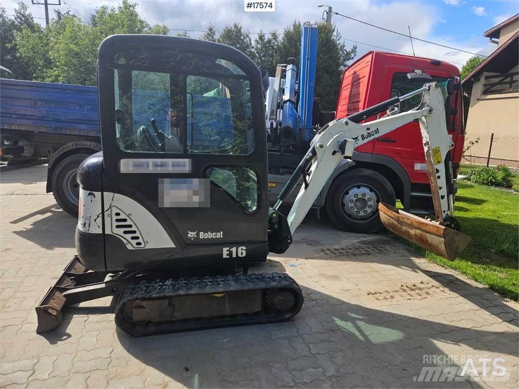 Bobcat E16 Mini excavators < 7t
