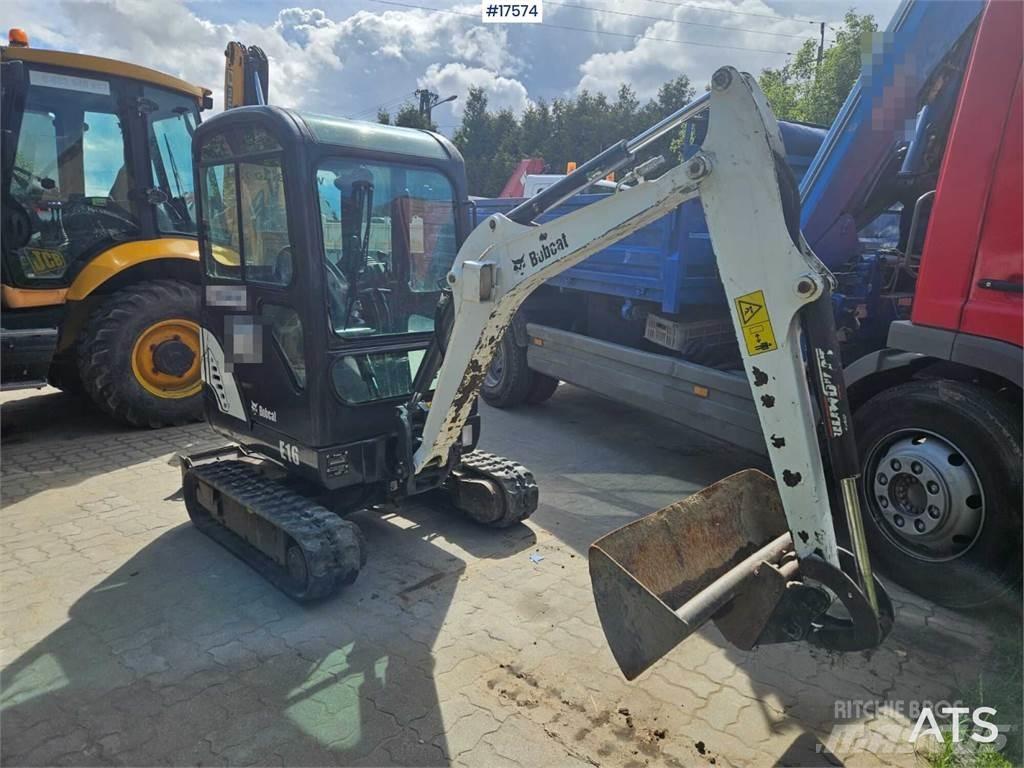 Bobcat E16 Mini excavators < 7t