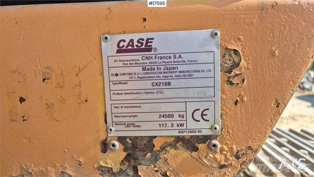 CASE CX210B Crawler excavators
