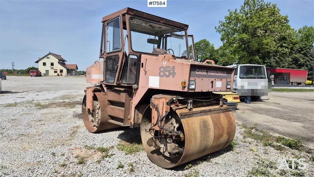 CASE Vibromax W 854 Twin drum rollers