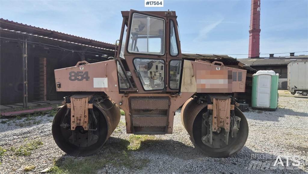 CASE Vibromax W 854 Twin drum rollers
