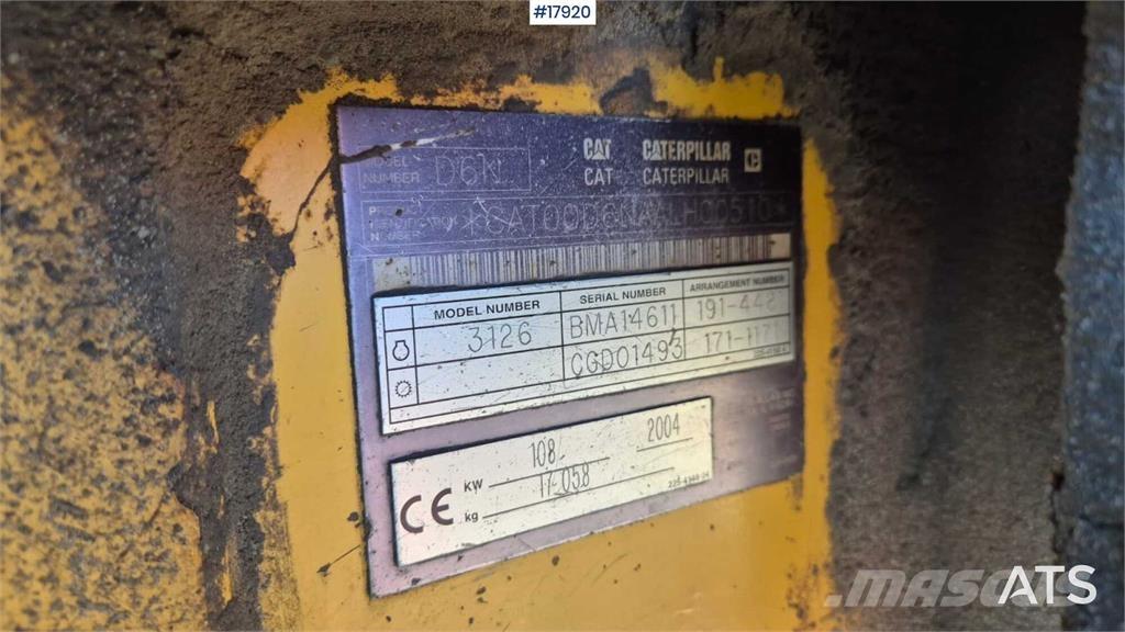 CAT D6D XL Crawler dozers