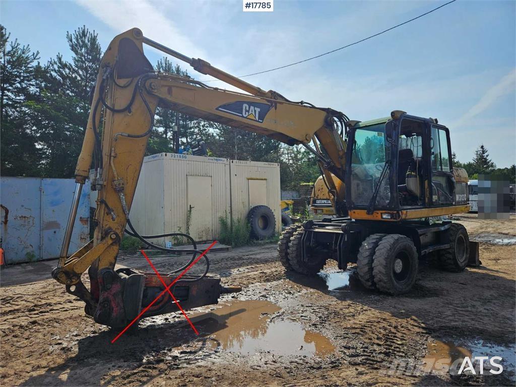 CAT M313 C Wheeled excavators