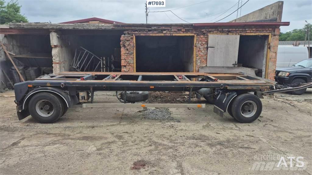  HAVELBERGER HDR 05 Containerframe/Skiploader trailers