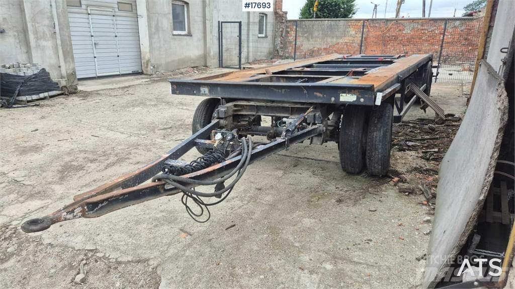  HAVELBERGER HDR 05 Containerframe/Skiploader trailers