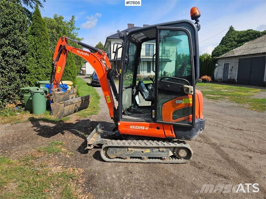 Kubota KX019-4 Mini excavators < 7t