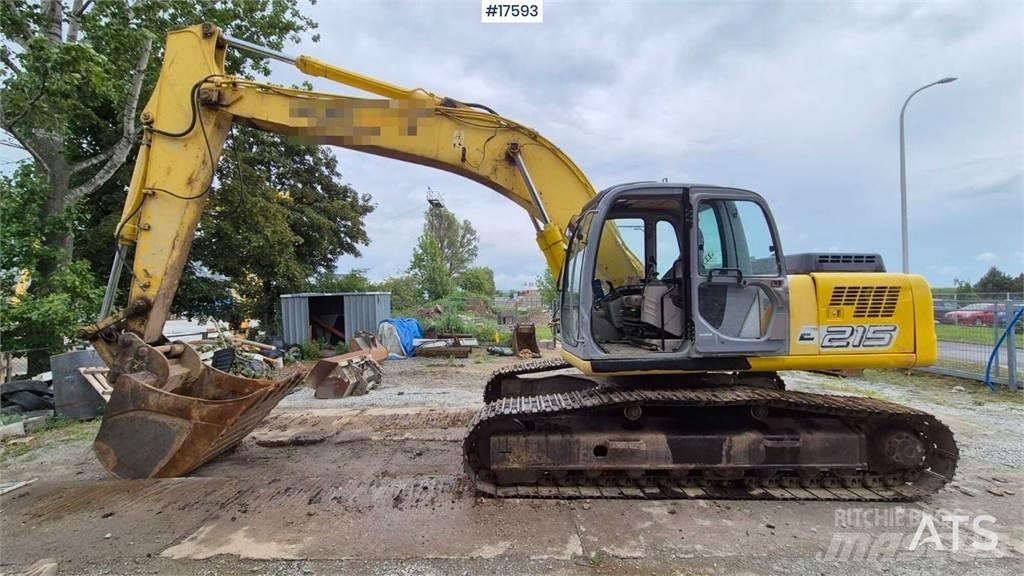 New Holland E215 Crawler excavators