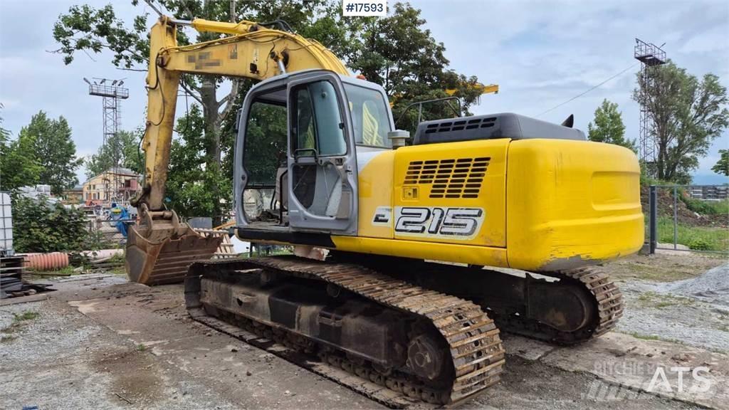New Holland E215 Crawler excavators