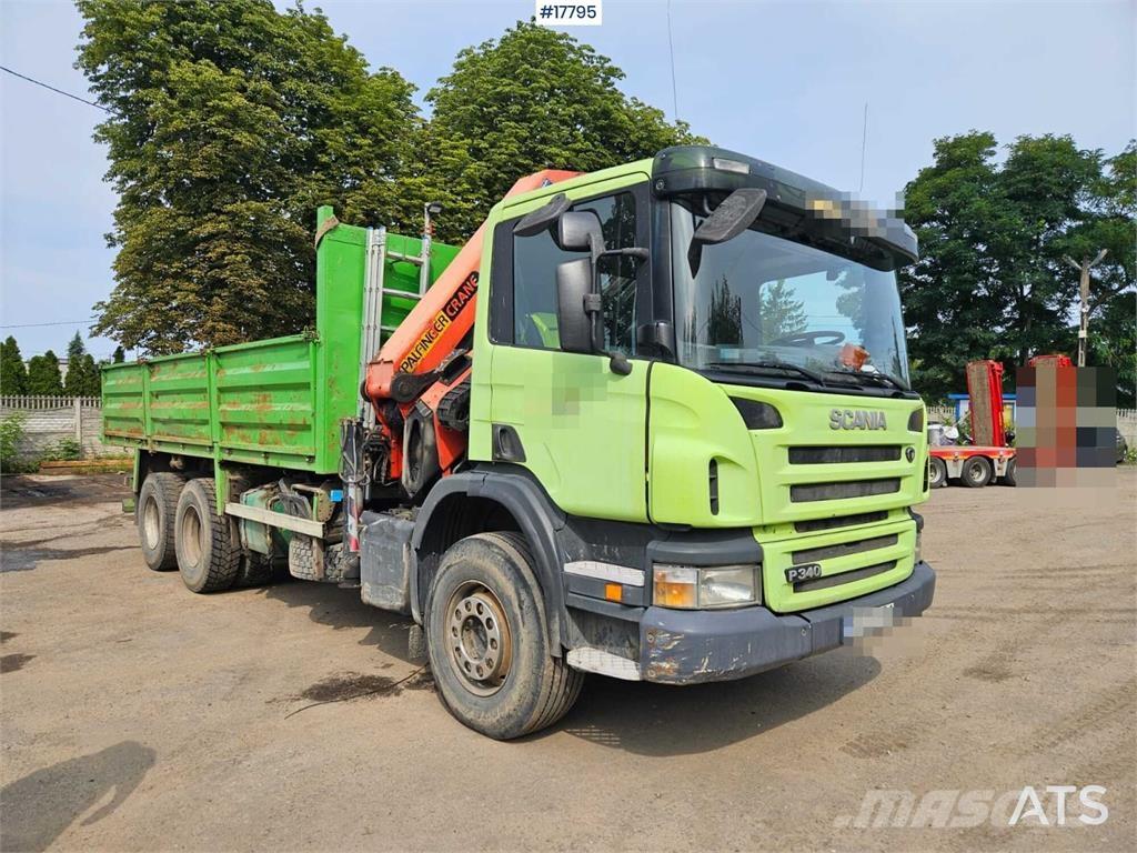 Scania P 340 Crane trucks