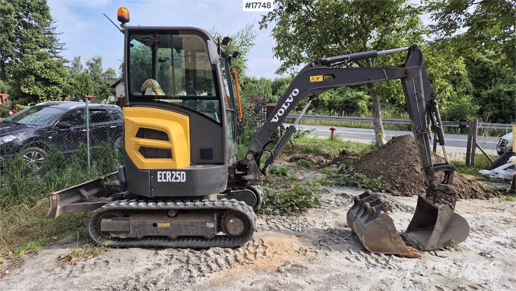 Volvo ECR25D Mini excavators < 7t