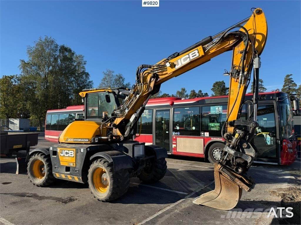 JCB Hydradig 110W Wheeled excavators