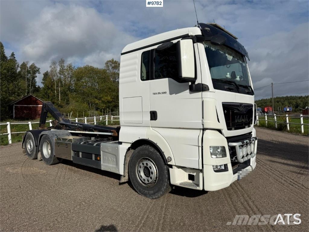 MAN TGX 26.500 6X2 Hook lift trucks