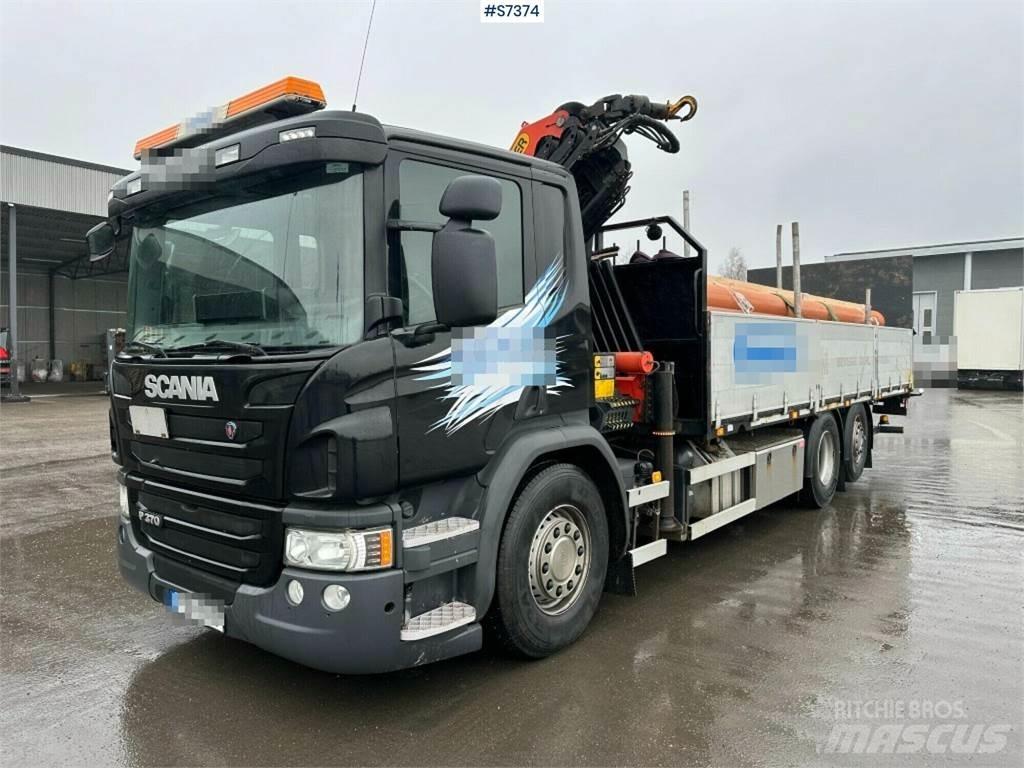 Scania P370 Crane trucks