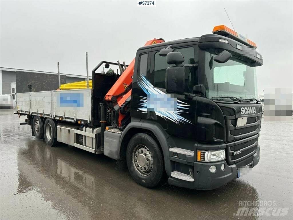 Scania P370 Crane trucks