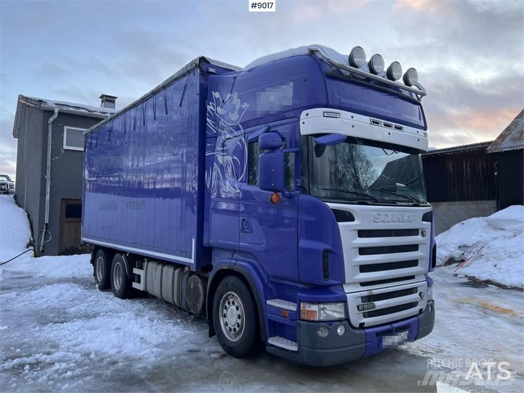 Scania R560 Van Body Trucks