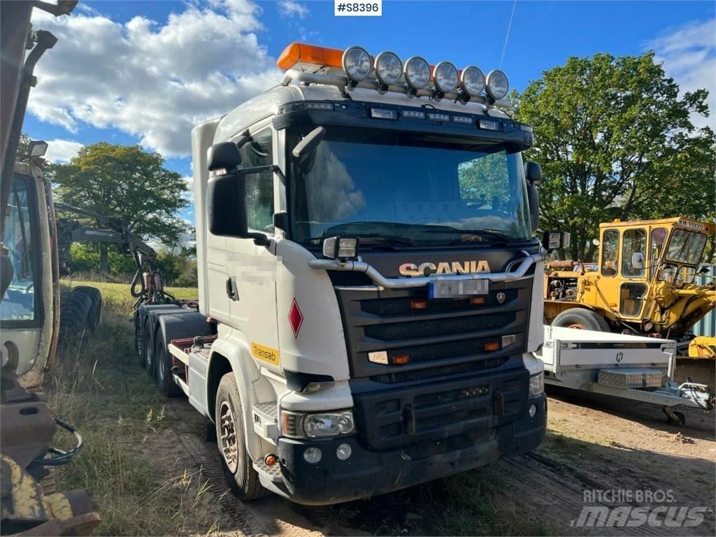 Scania R580LB8X4*4HSA Hook lift trucks