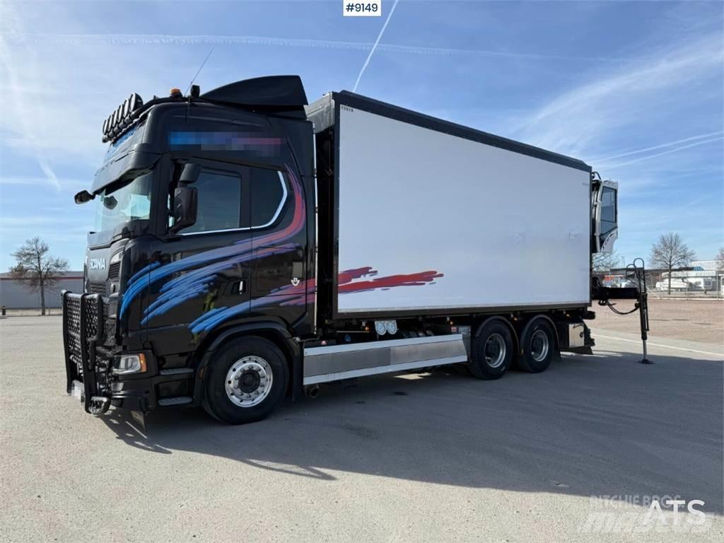 Scania S650B Van Body Trucks