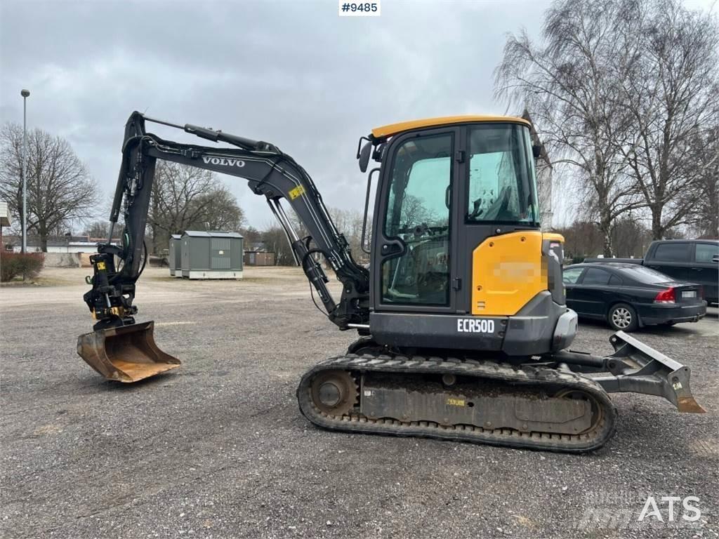 Volvo ECR50D Mini excavators < 7t