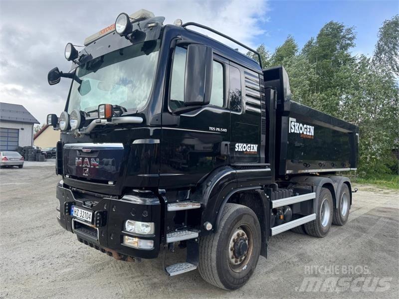 MAN TGS Tipper trucks
