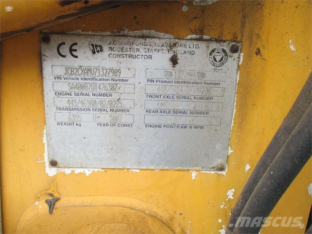 JCB 2CX Wheel loaders
