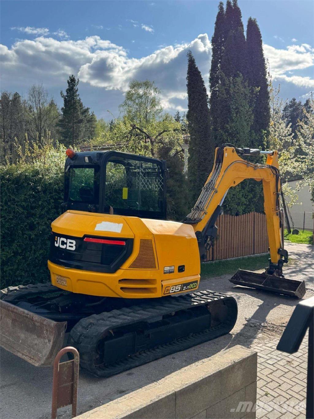 JCB 85Z-1 Crawler excavators