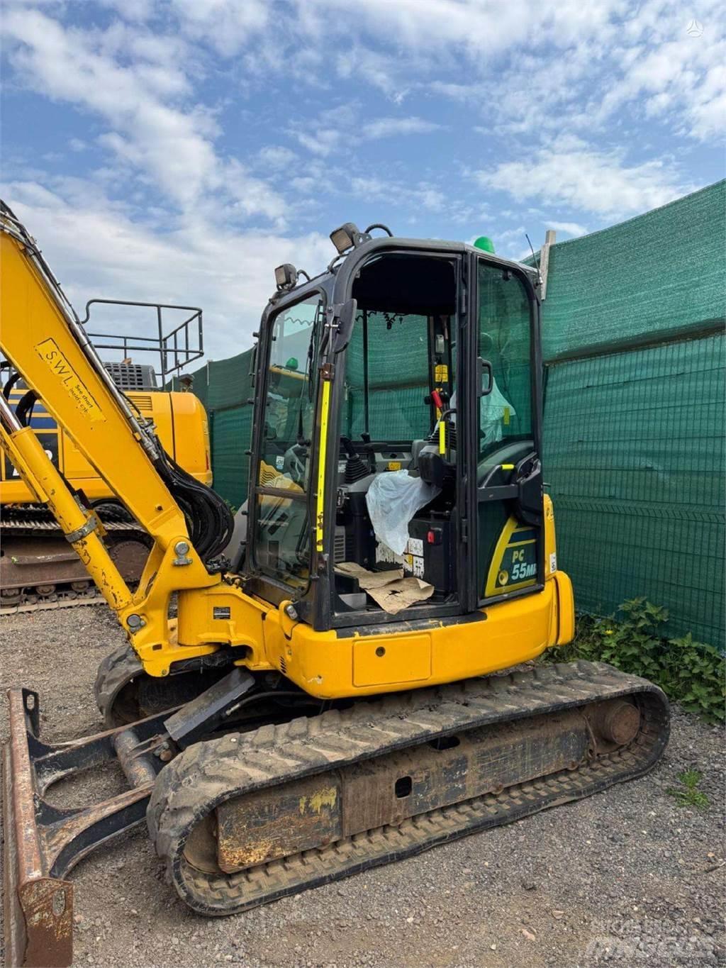 Komatsu PC55MR-5 Crawler excavators