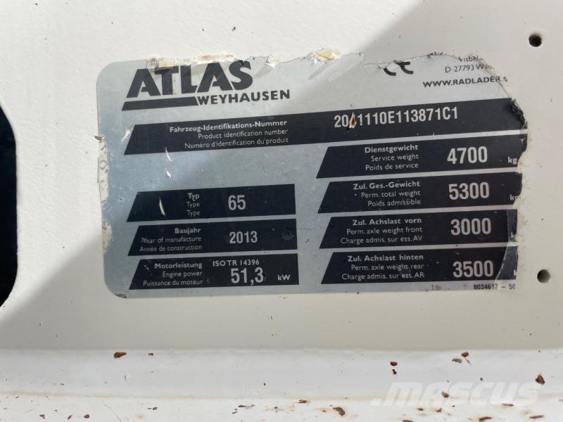 Atlas 65 Mini loaders